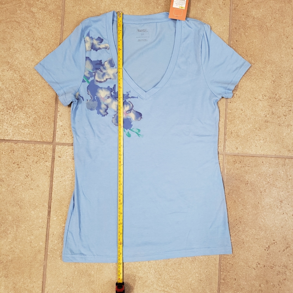 NWT Floral Tee